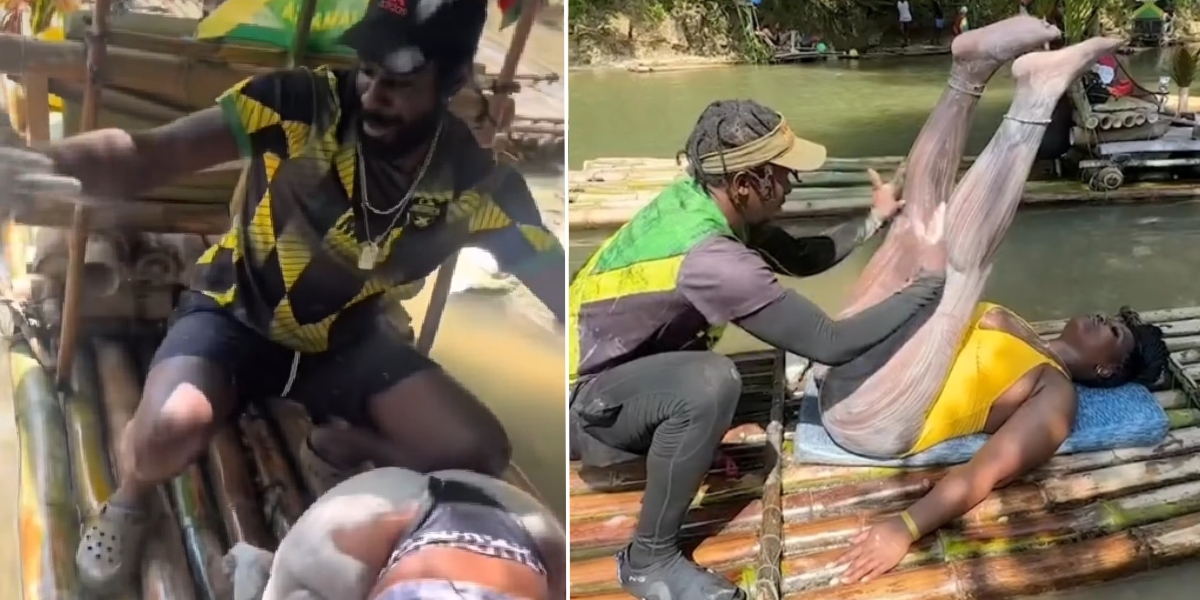 WATCH: River Rafting Massages Getting Out of Hand?