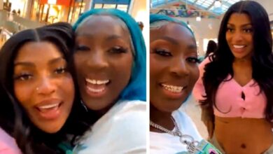 Spice and Jada Kingdom Have a Hilarious Meet Up in Atlanta 1 1