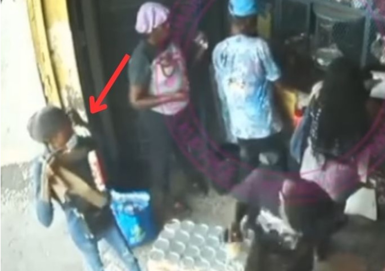 Footage Shows Woman Stealing Another Womans Purse in a Spanish Town Wholesale