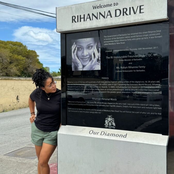 ZJ Sparks Visits ‘Rihanna Drive’ in Barbados – See Photos, Watch Videos