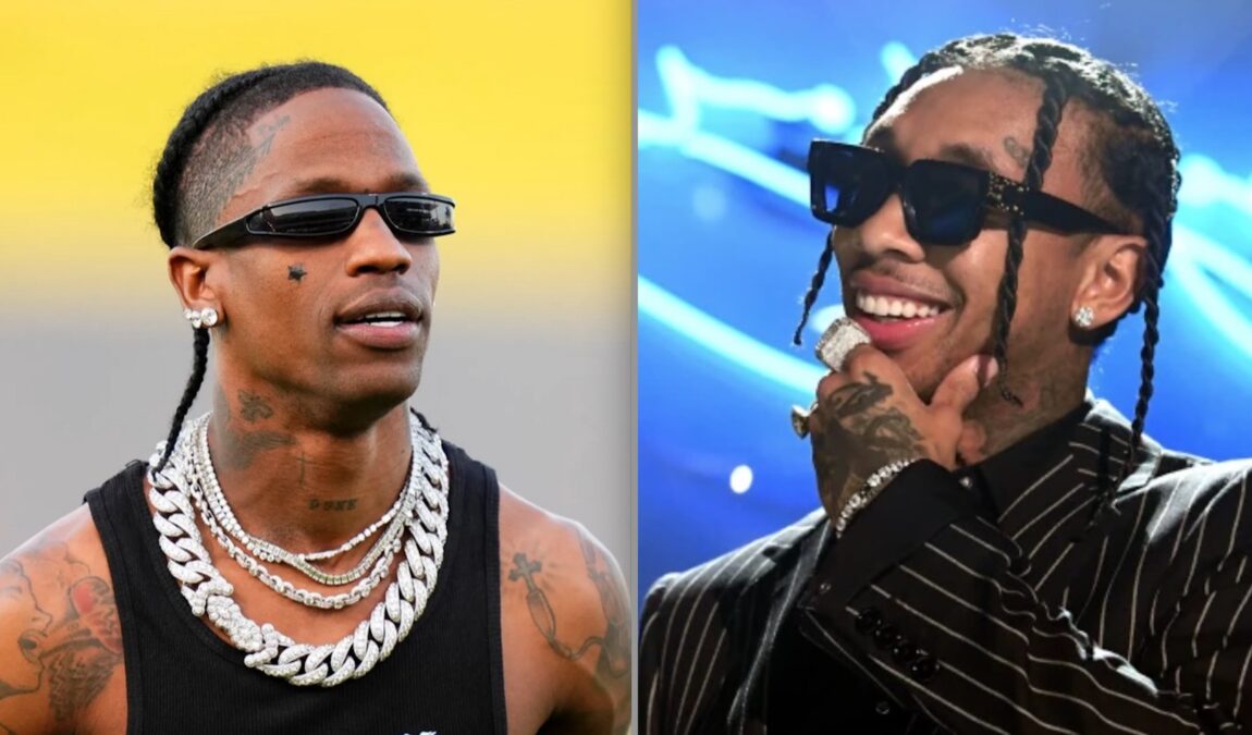 Footage Shows Travis Scott and Tyga's Best Friend Fighting Watch