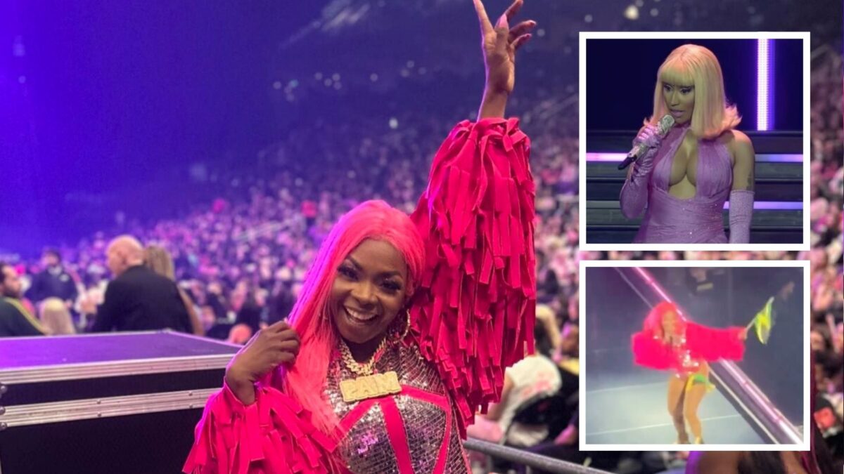 Pamputtae Opens for Nicki Minaj in Canada Waving Jamaica Flag – Watch ...