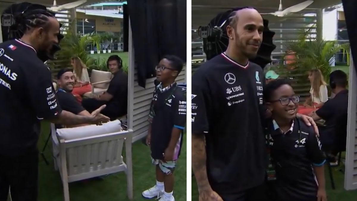 Shenseea’s Son Meeting Lewis Hamilton Sparks Crazy Reactions from Fans – Watch Video