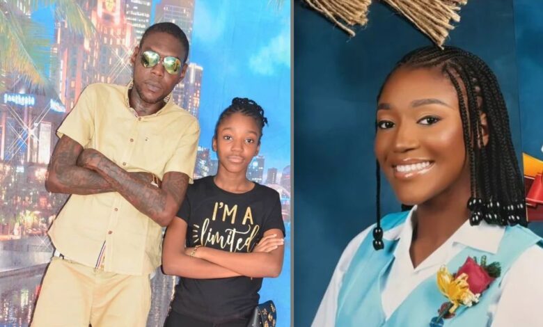 Vybz Kartel Celebrates Daughter Adi’Anna