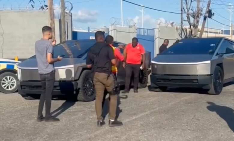 Cybertrucks Arrive in Jamaica - See Photos and Video