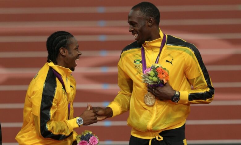 Usain Bolt, Yohan Blake