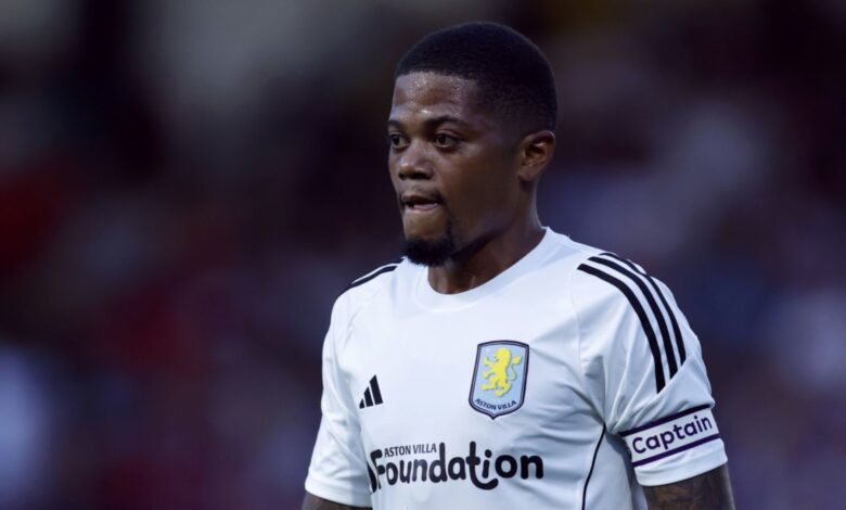 Leon Bailey Captains Aston Villa