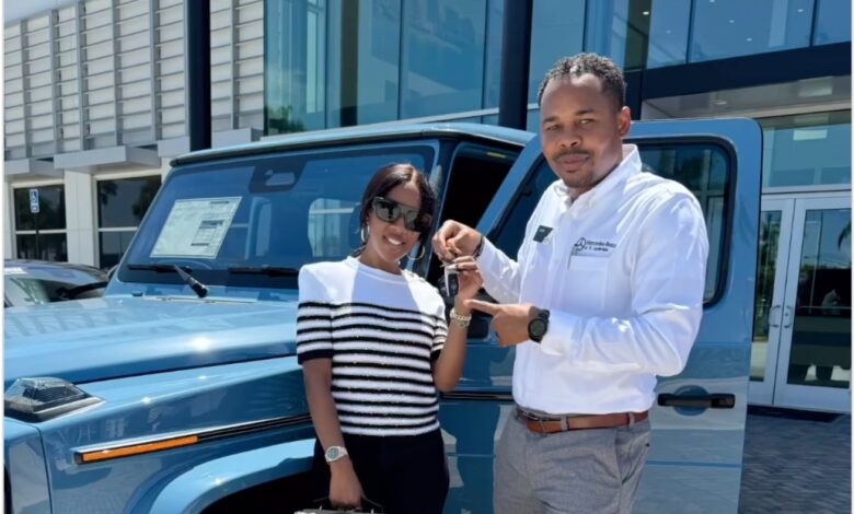 Vanessa Bling Buys Mercedez G Wagon: Video