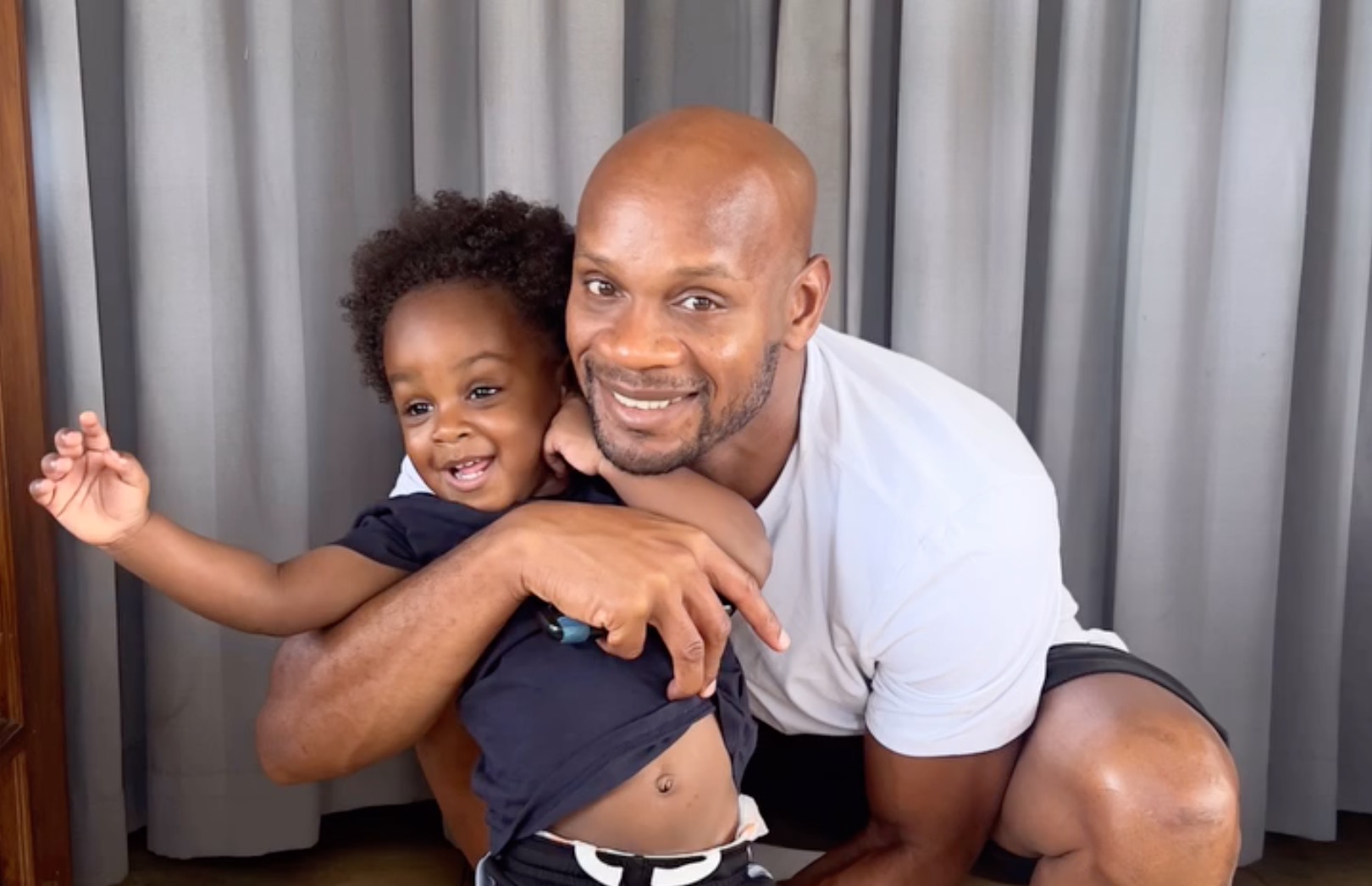 Asafa Powell Celebrates Son Azhaf's 3rd Birthday With Adorable Photos