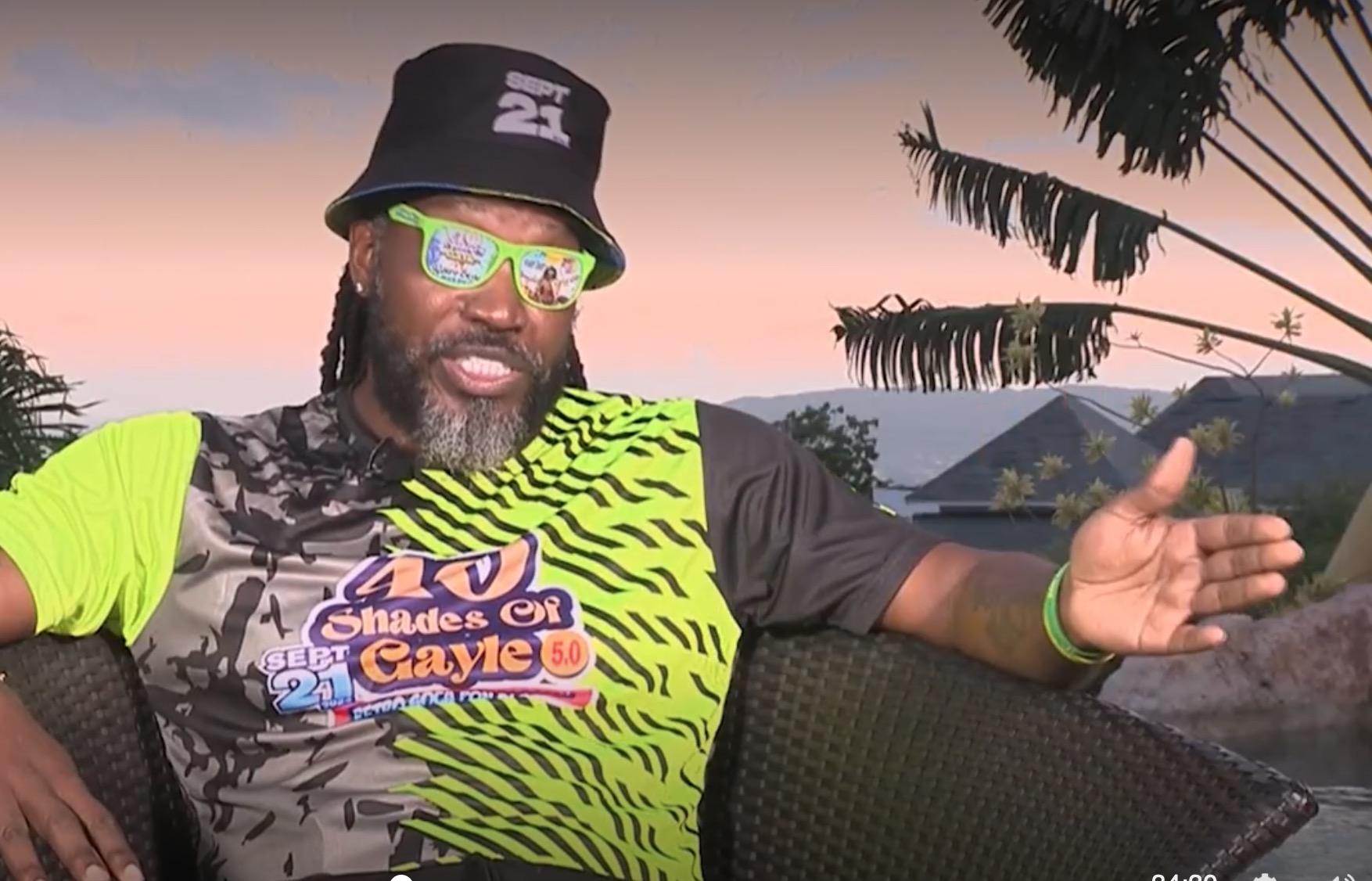 Chris Gayle Calls Out Romeich: 'Romeich been violating... him need ...