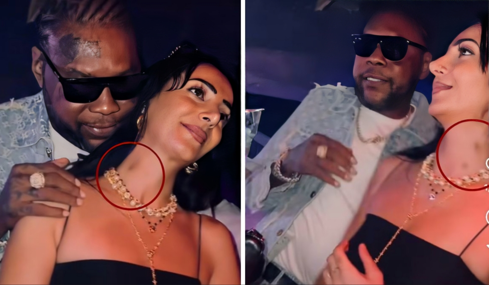 Fans React to Sidem Öztürk's Neck Hickeys on Display While Partying with Vybz Kartel