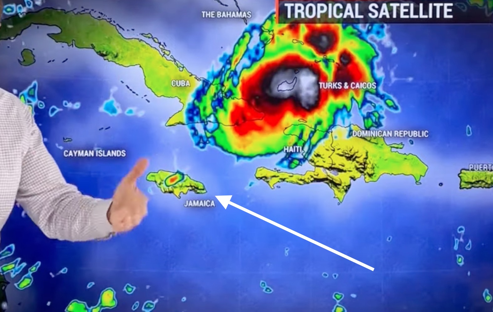 Hurricane Oscar Makes Mysterious Move North of Jamaica: Video Report