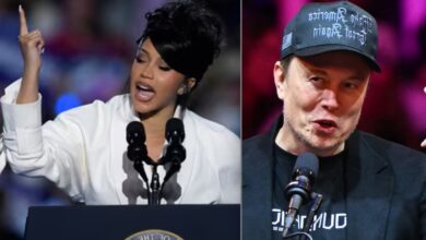 Cardi B Claps-back at Elon Musk Calling Her “Puppet” For Endorsing Kamala Harris