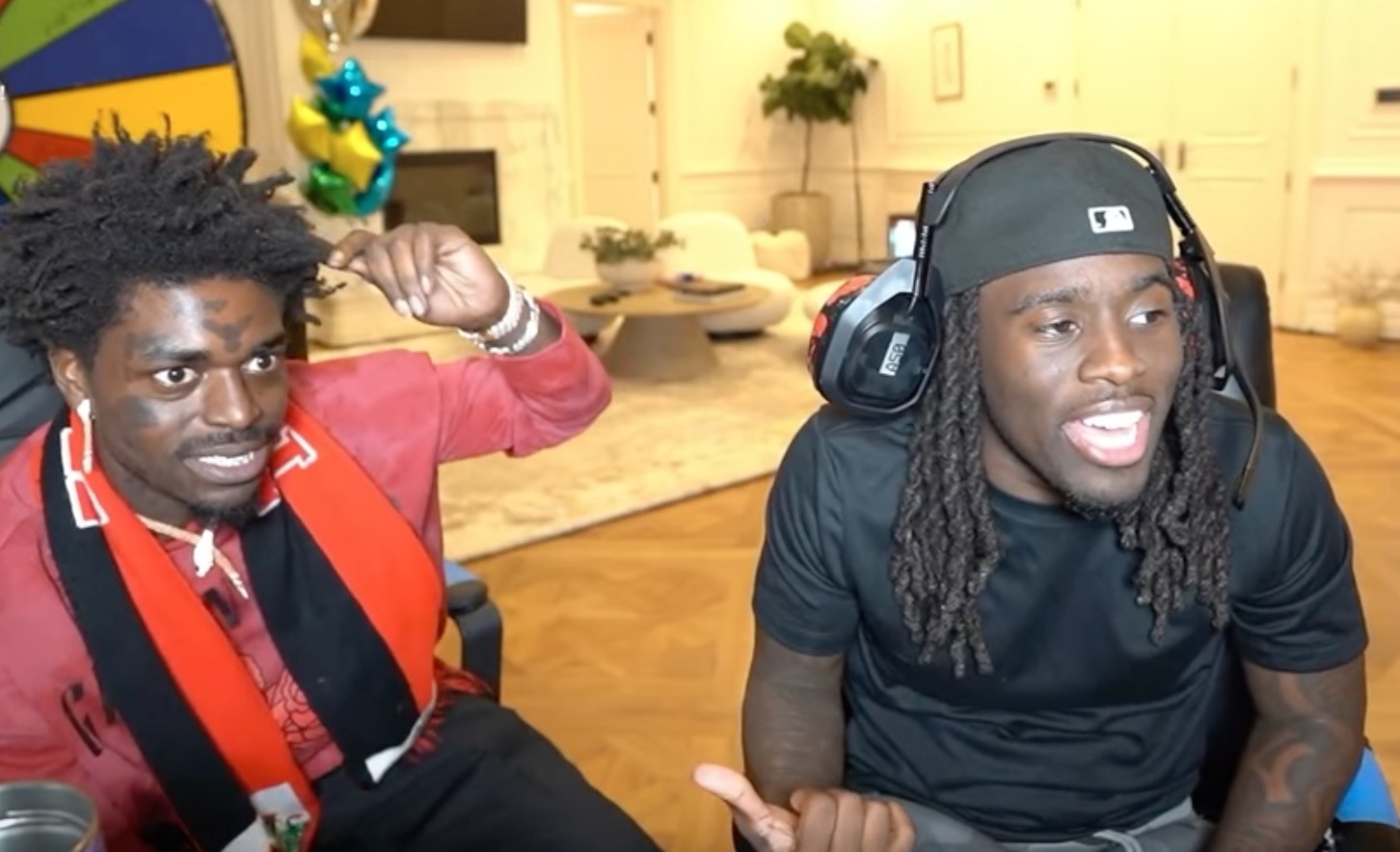 Kodak Black and Kai Cenat Hilarious Moments on Livestream: Video