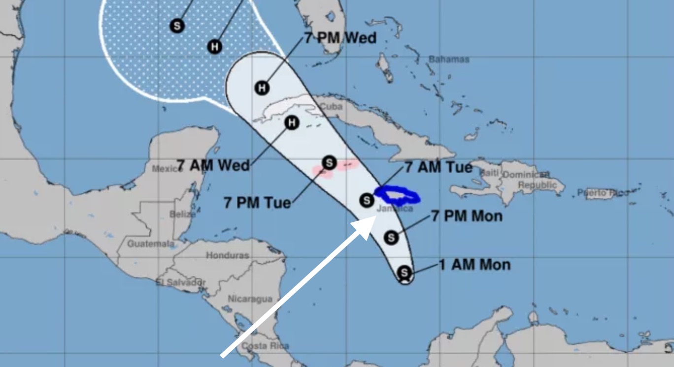 Tropical Depression Draws Closer to Jamaica: Weather Report