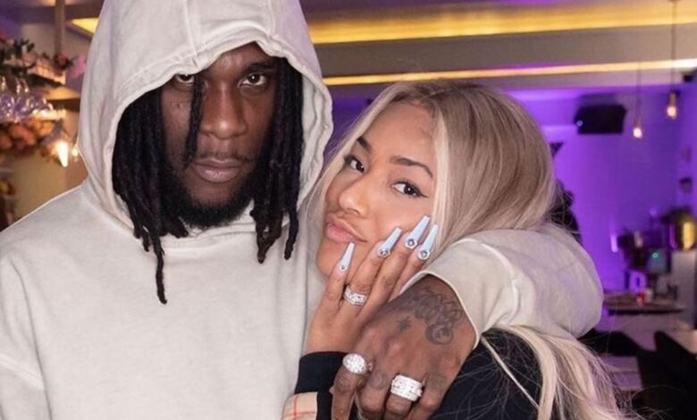 Burna Boy and Stefflon Don