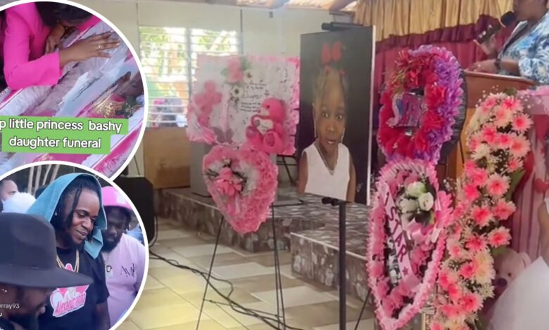 Bashy's Daughter 'Alexandre Jones' Funeral Attended by Popcaan, Chronic Law