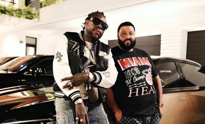 Vybz Kartel and Dj Khaled Hit the Studio